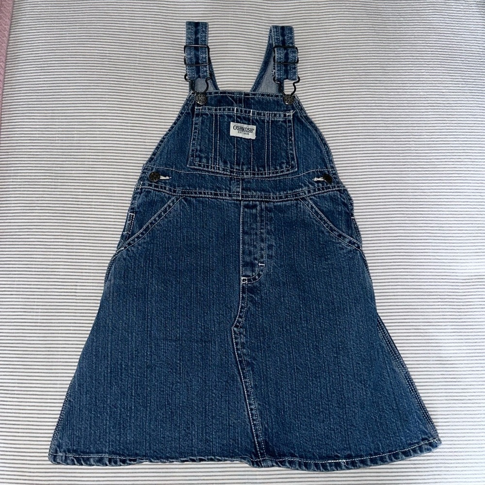 Oshkosh overall dress 🩵